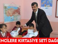 ÖĞRENCİLERE KIRTASİYE SETİ DESTEĞİ