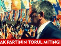 AK PARTİNİN TORUL MİTİNGİ