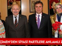 ERCAN ÇİMEN'DEN SİYASİ PARTİLERE ANLAMLI ZİYARET