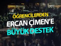 ÖĞRENCİLERDEN ÇİMEN'E BÜYÜK DESTEK