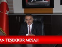 CANLI'DAN TEŞEKKÜR MESAJI