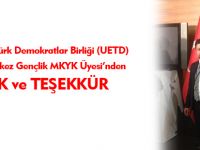 TEBRİK ve TEŞEKKÜR