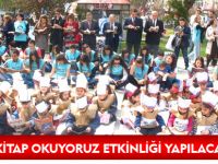 KİTAP OKUYORUZ ETKİNLİĞİ YAPILACAK