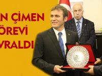 ERCAN ÇİMEN GÖREVİ DEVRALDI