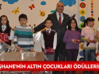 GÜMÜŞHANE'NİN ALTIN ÇOCUKLARI ÖDÜLLERİNİ ALDI