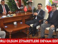 ZİYARETLER DEVAM EDİYOR