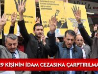 AGD'DEN 529 İDAM CEZASINATEPKİ