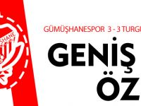GÜMÜŞHANESPOR - TURGUTLUSPOR GENİŞ ÖZET
