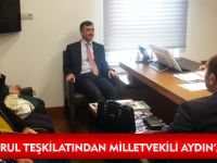 AK PARTİ TORUL TEŞKİLATINDAN MİLLETVEKİLİ AYDIN’A TEŞEKKÜR ZİYARETİ