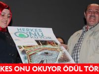 HERKES ONU OKUYOR ÖDÜL TÖRENİ