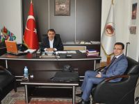 BAŞKAN CANLI’YA VEDA ZİYARETİ