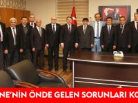 GÜMÜŞHANE'NİN ACİL SORUNLARI GÖRÜŞÜLDÜ
