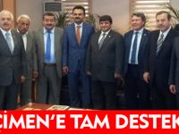 ÇİMEN'E TAM DESTEK