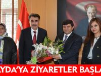 MAYDA'YA ZİYARETLER BAŞLADI