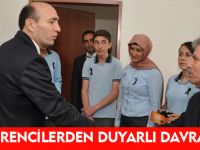 ÖRENCİLERDEN DUYARLI DAVRANIŞ