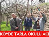 ÜÇ KÖYDE TARLA OKULU AÇILDI