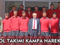 HENTBOL TAKIMI KAMPA HAREKET ETTİ