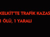 KELKİT'TE TRAFİK KAZASI