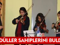 ÖDÜLLER SAHİPLERİNİ BULDU