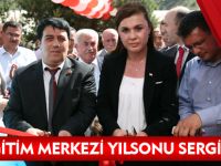 HALK EĞİTİM MERKEZİ YILSONU SERGİSİ AÇILDI