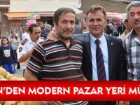 ÇİMEN'DEN MODERN PAZAR YERİ MÜJDESİ