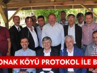 DÖRTKONAK KÖYÜ PROTOKOL İLE BULUŞTU