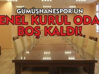 GENEL KURUL ODASI BOŞ KALDI