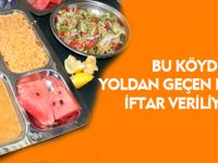 KIRIKLI KÖYÜNDENGEÇEN HERKESE İFTAR VERİLİYOR