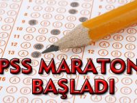 KPSS MARATONU BAŞLADI