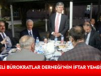 AYDIN, GÜMÜŞHANELİ BÜROKRATLAR DERNEĞİ'NİN İFTAR YEMEĞİNE KATILDI