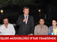 TEMİZLİK İŞLERİ MÜDÜRLÜĞÜ İFTAR YEMEĞİNDE BULUŞTU