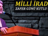 AYDIN " MİLLİ İRADENİN ZAFER GÜNÜ KUTLU OLSUN "