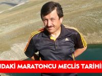 60 YAŞINDAKİ MARATONCU MECLİS TARİHİNDE İLK