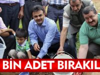 8 BİN ADET BIRAKILDI