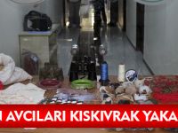 ŞAHİN AVCILARI KISKIVRAK YAKALANDI