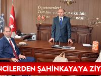ÖĞRENCİLERDEN ŞAHİNKAYA'YA ZİYARET