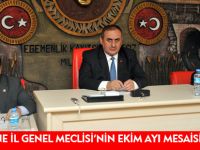 GÜMÜŞHANE İL GENEL MECLİSİ’NİN EKİM AYI MESAİSİ SONA ERDİ