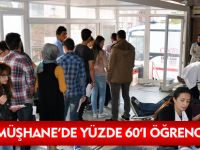 GÜMÜŞHANE’DE KAN BAĞIŞLAYANLARIN YÜZDE 60’I ÖĞRENCİ