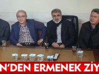 ÜSTÜN'DEN ERMENEK ZİYARETİ