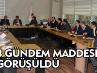 TOPLANTIDA 3 GÜNDEM MADDESİ GÖRÜŞÜLDÜ