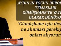 GÜMÜŞHANE'YE YATIRIM