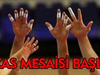 ARKAS MESAİSİ BAŞLADI