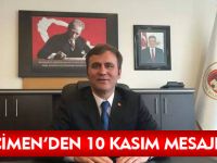 ÇİMEN’DEN 10 KASIM MESAJI