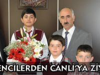 ÖĞRENCİLERDEN CANLI'YA ZİYARET