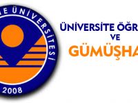 ÜNİVERSİTE ÖĞRENCİLERİ VE  GÜMÜŞHANE