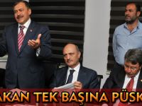 BAŞBAKAN TEK BAŞINA PÜSKÜRTTÜ