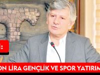 GÜMÜŞHANE'YE 107 MİLYON GENÇLİK VE SPOR YATIRIMI YAPTIK