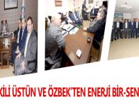 MİLLETVEKİLİ ÜSTÜN VE ÖZBEK’TEN ENERJİ BİR-SEN’E ZİYARET