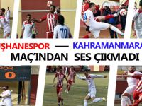 GÜMÜŞHANESPOR - KAHRAMANMARAŞSPOR MAÇ'INDAN SES ÇIKMADI