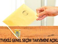 YSK, MİLLETVEKİLİ GENEL SEÇİM TAKVİMİNİ AÇIKLADI